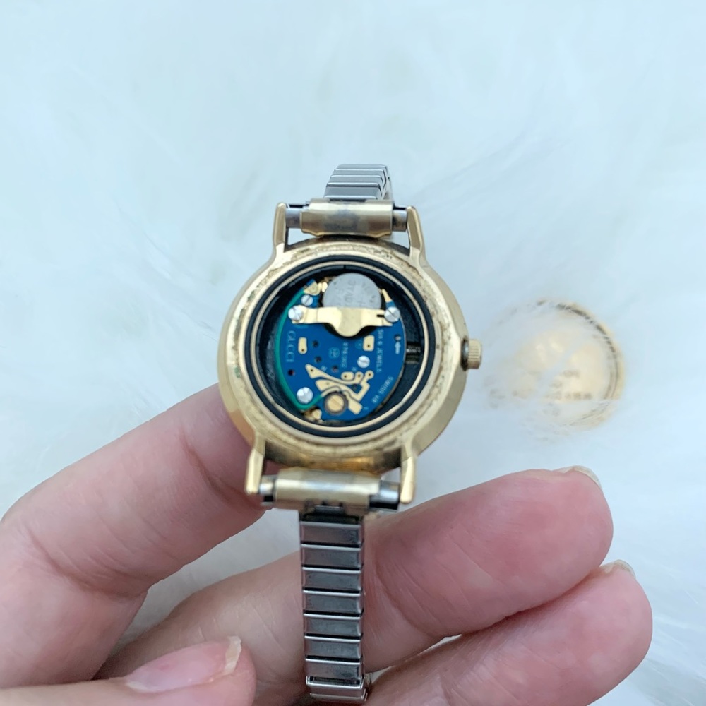 Gucci Vintage Watch 3000 L Gold-Plated - Picture 4 of 7